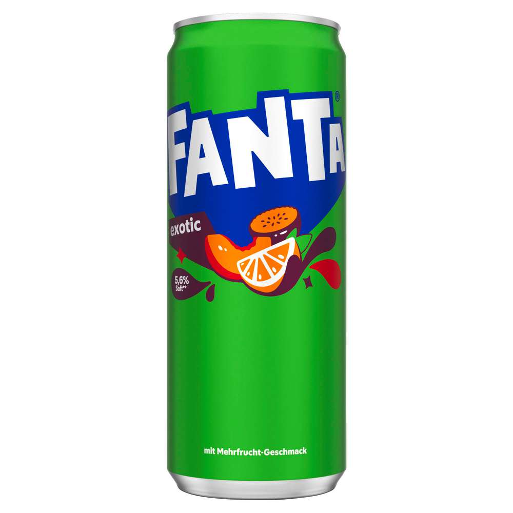 Produktabbildung Fanta Exotic, Limonade