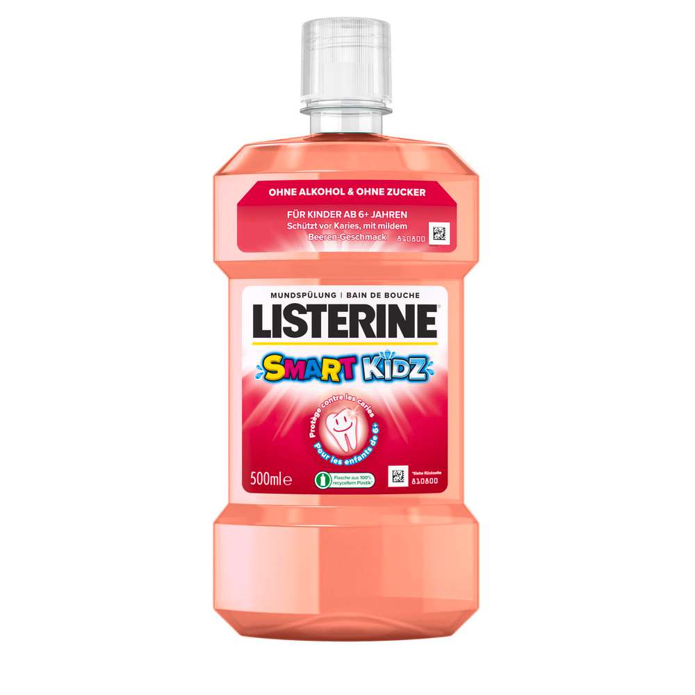Produktabbildung Listerine Mundspülung Smart Kidz, Beeren