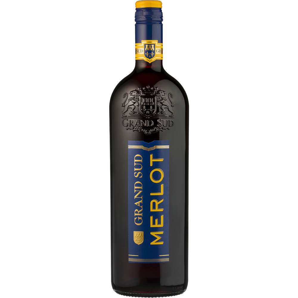 Produktabbildung Grand Sud Merlot Vin de Pays  d'Oc, Rotwein