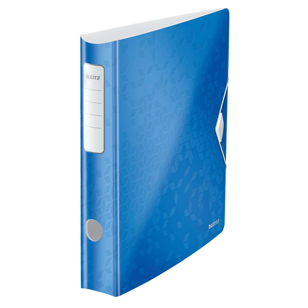Produktabbildung Leitz Ordner, blau, Kunststoff, 6,5 cm, DIN A4
