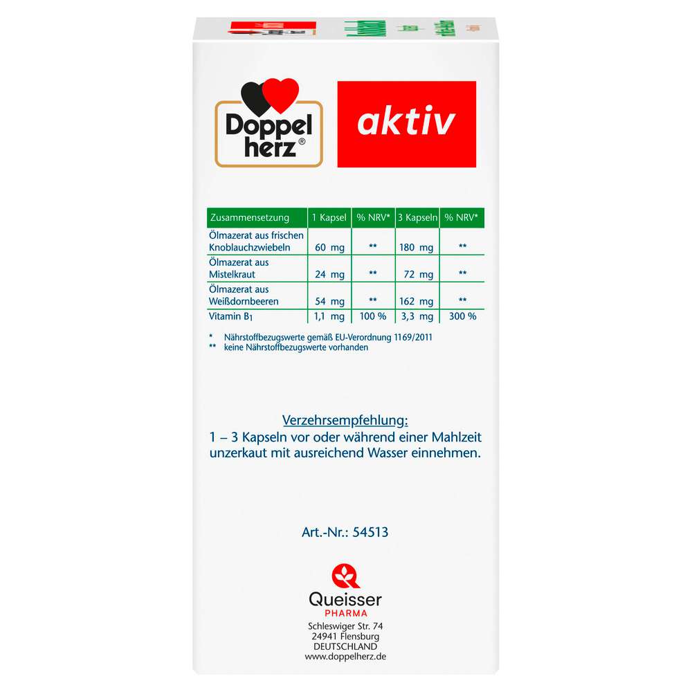 Produktabbildung Doppelherz Knoblauch Kapseln