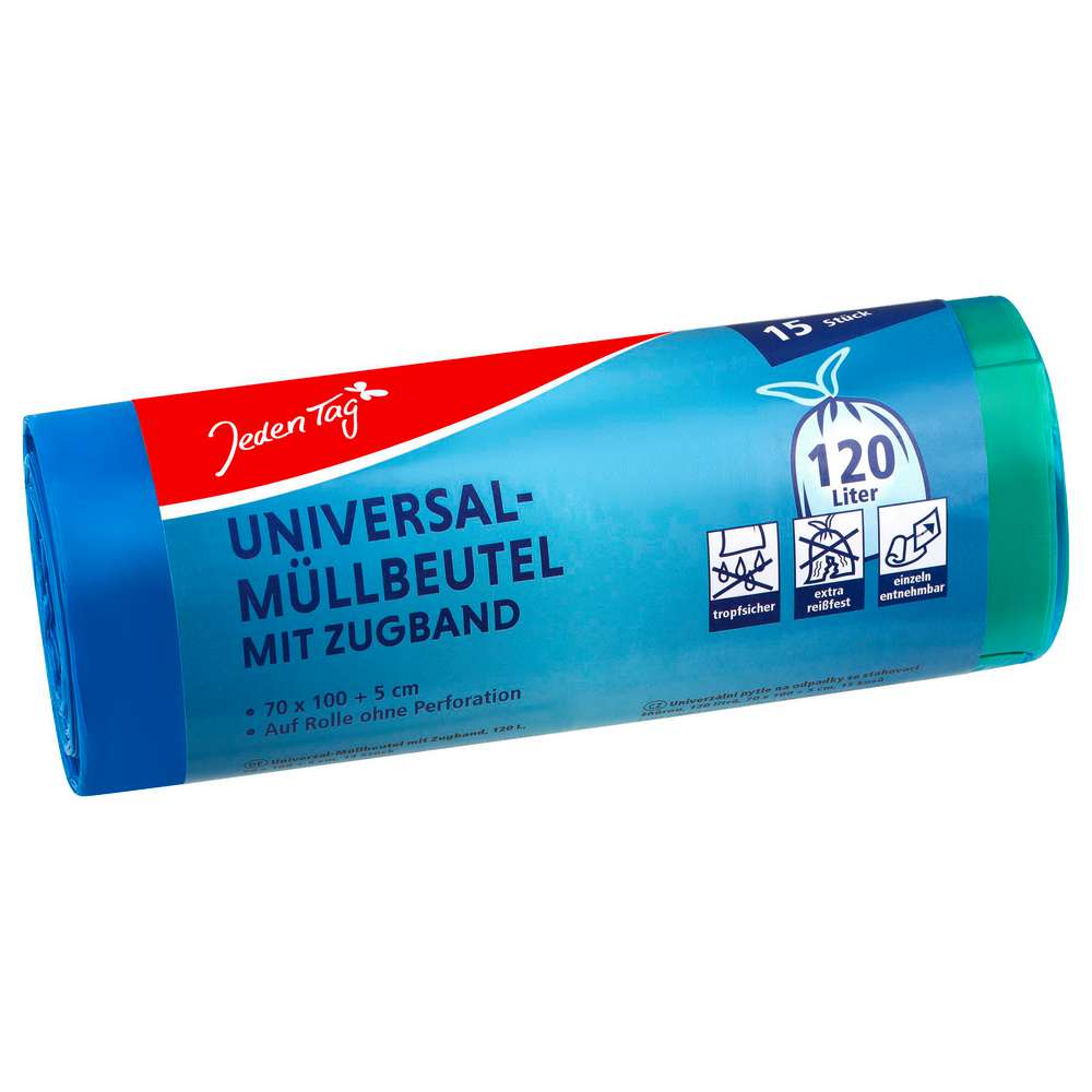 Produktabbildung Jeden Tag Zugbandsäcke 20L