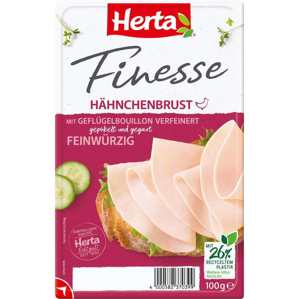 Produktabbildung Herta Finesse Hähnchenbrust, feinwürzig