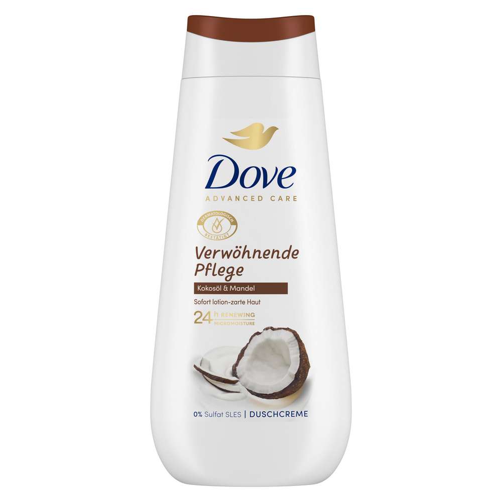 Produktabbildung Dove Duschcreme, Kokosöl & Mandel