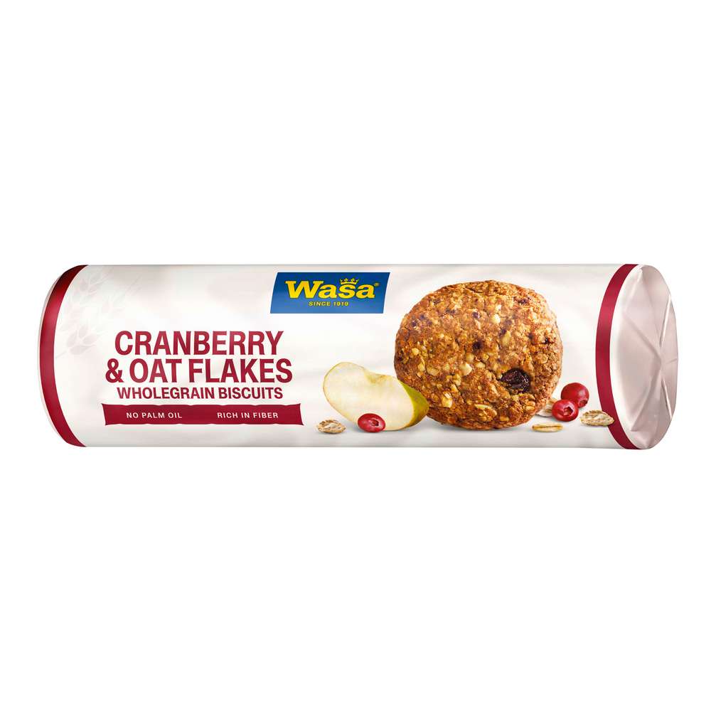 Produktabbildung Wasa Biscuits Cranberry Oat Flakes