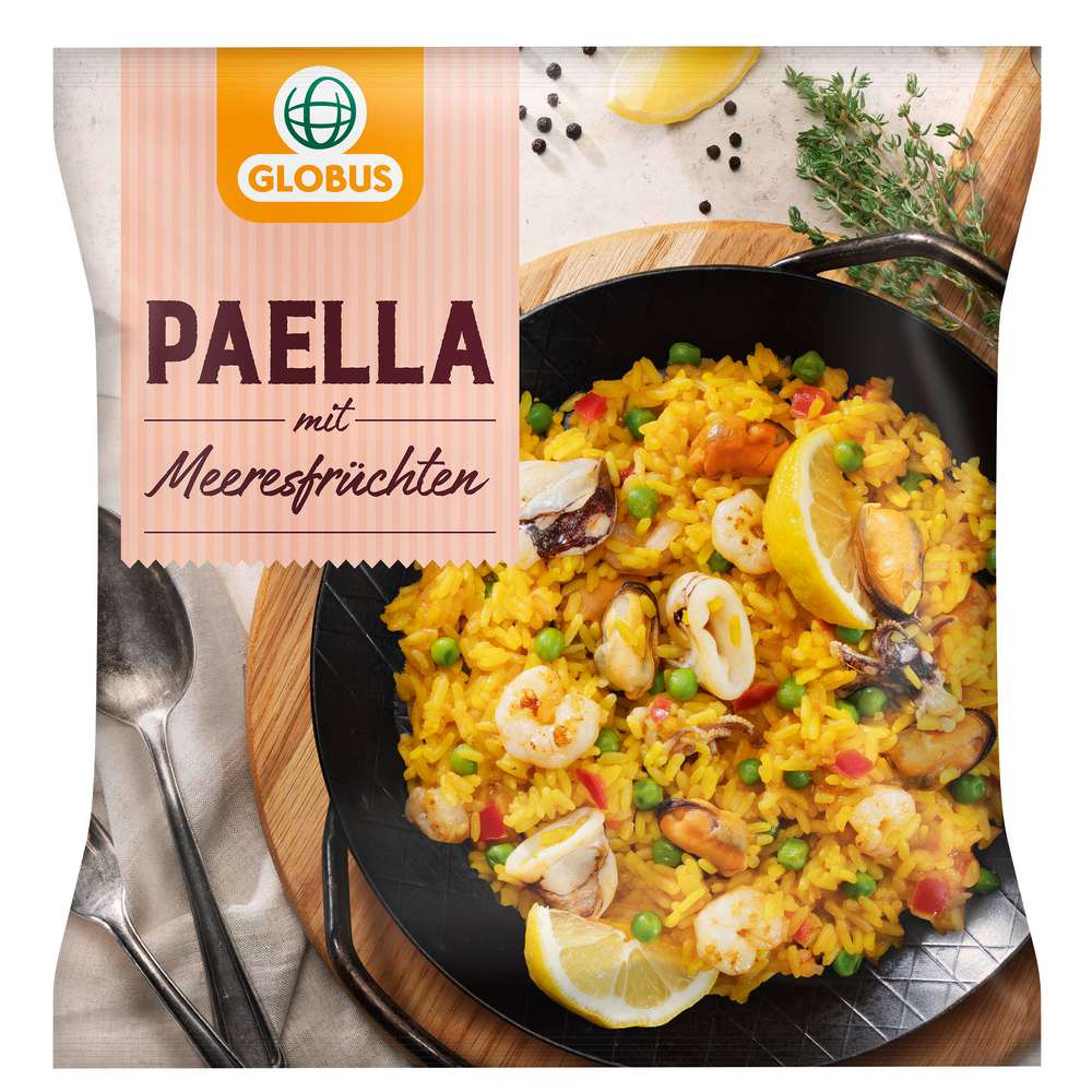Produktabbildung GLOBUS Paella mit Meeresfrüchten