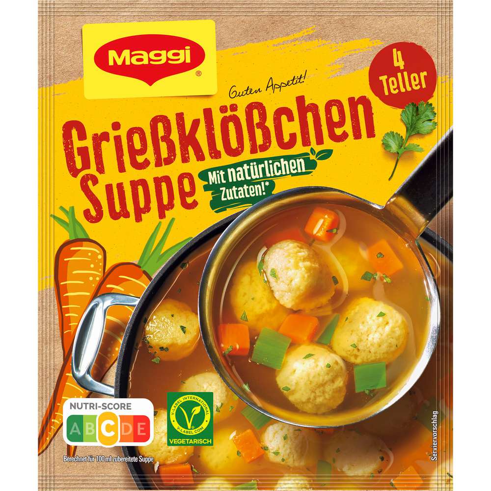 Produktabbildung Maggi Guten Appetit Suppe, Grießklößchen