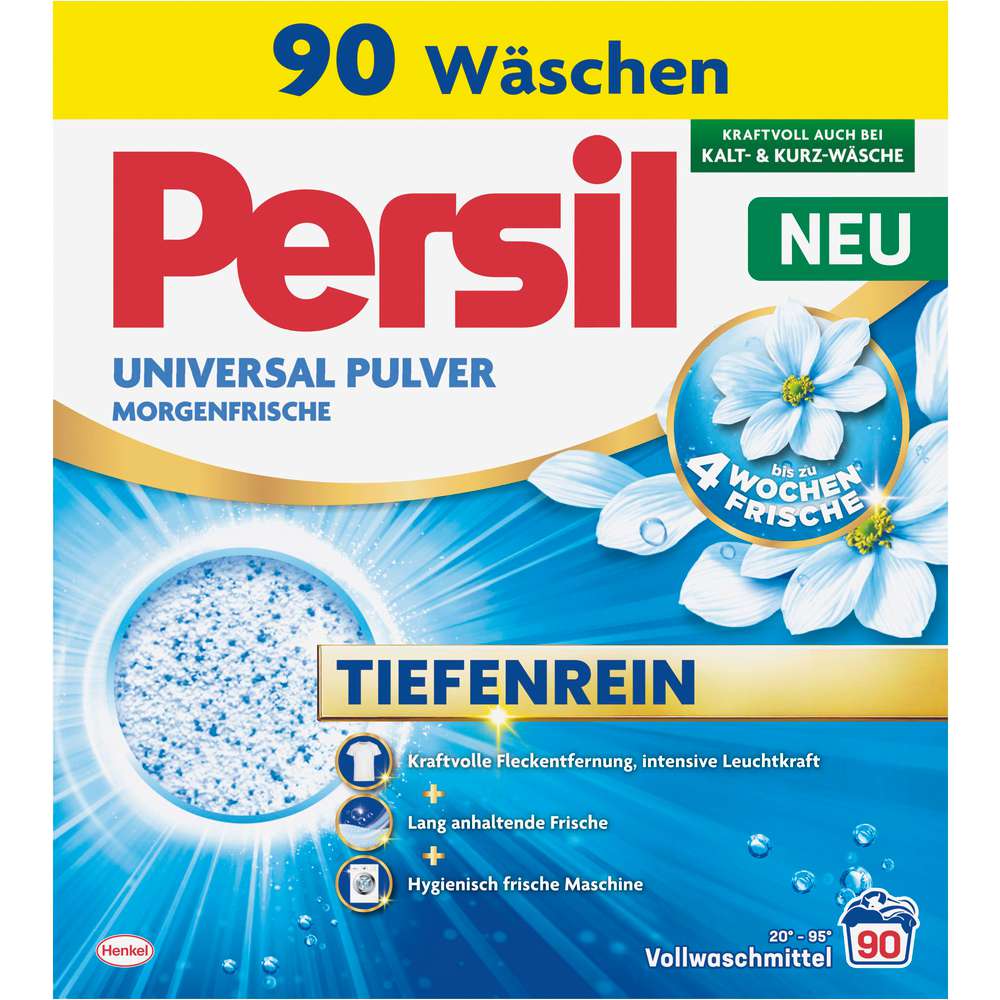 Produktabbildung Persil Universal-Waschmittel, Pulver, Tiefenrein Morgenfrische