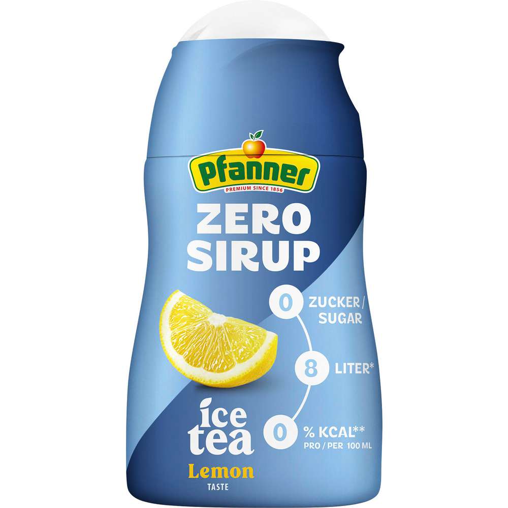 Produktabbildung Pfanner Sirup Zero, Lemon