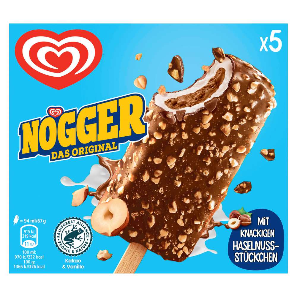 Produktabbildung Langnese Stiel-Eis Nogger Original