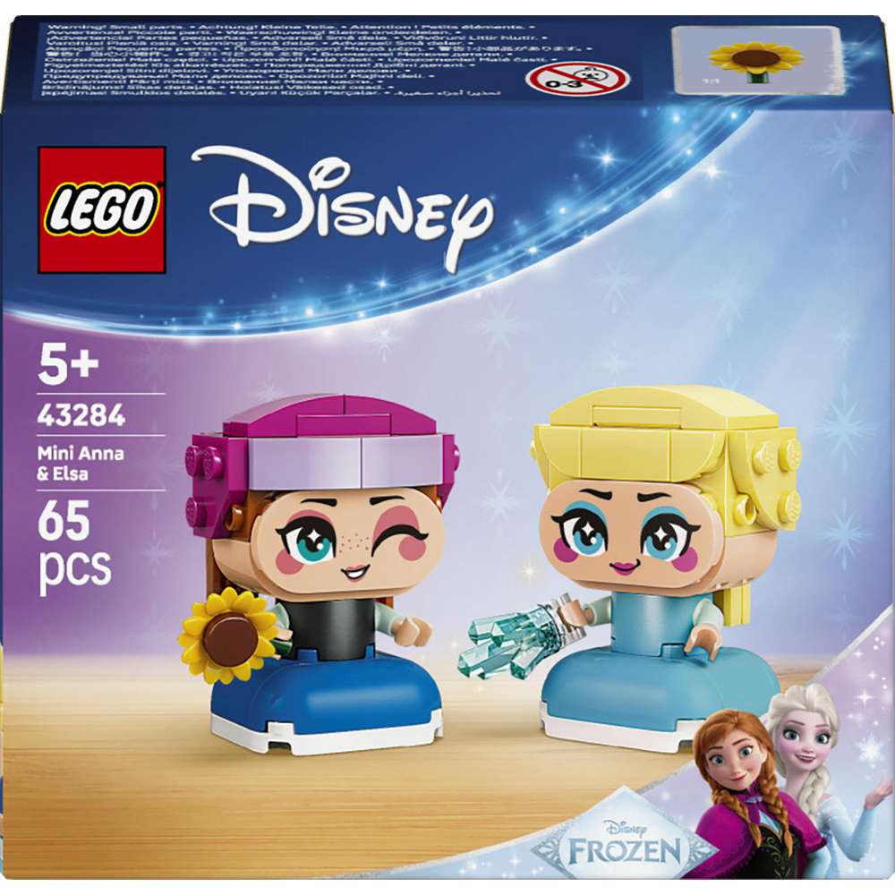 Produktabbildung Lego LEGO Disney Frozen Die Mini-Prinzessinnen Anna und Elsa 43284