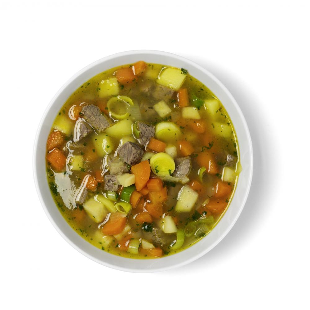 Produktabbildung GLOBUS Wochengericht Wochengericht: Rindfleischsuppe mit Reiseinlage