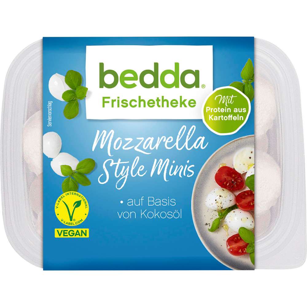 Produktabbildung Bedda Vegane Mini Mozzarella