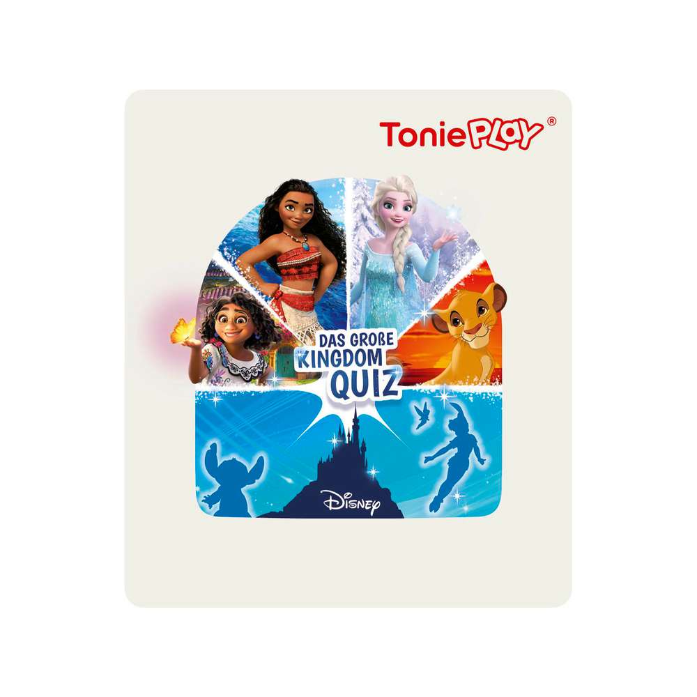 Produktabbildung tonies Story Game Disney, Das große Kingdom Quiz