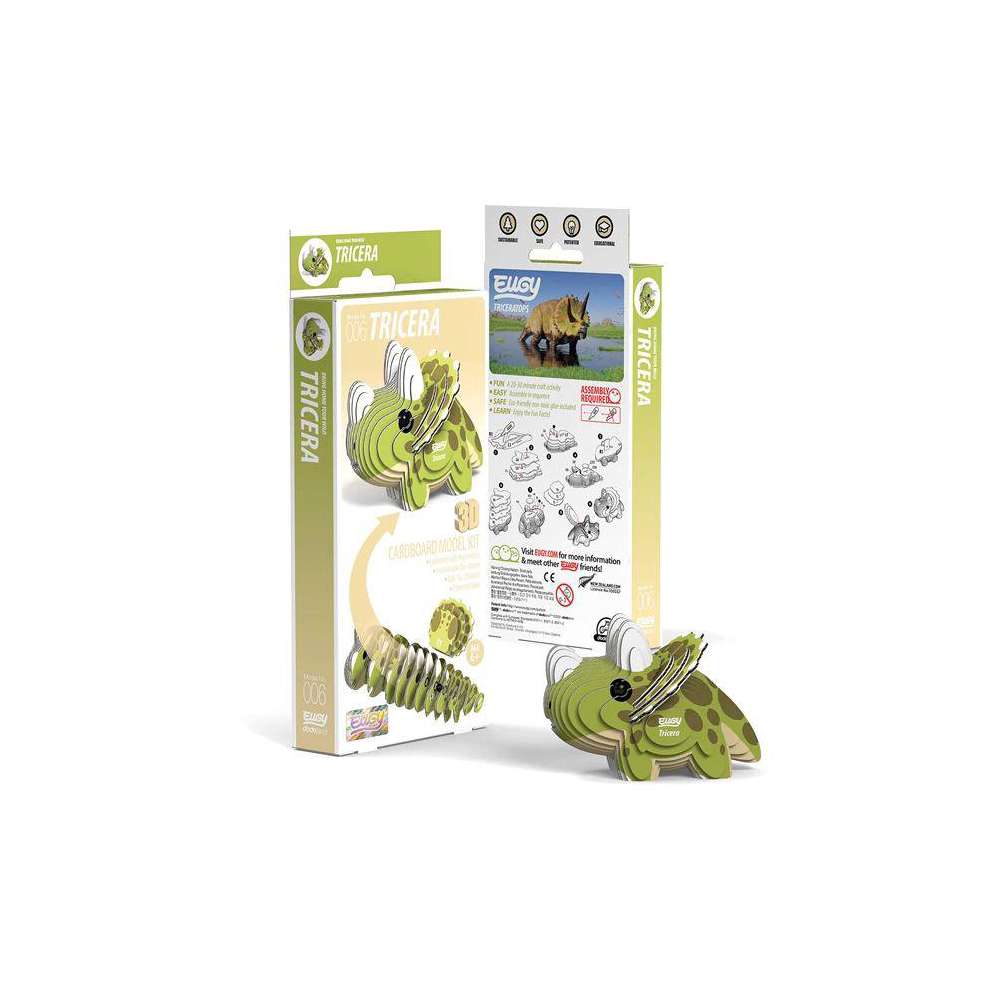 Produktabbildung Carletto 3D Bastelset Triceratops