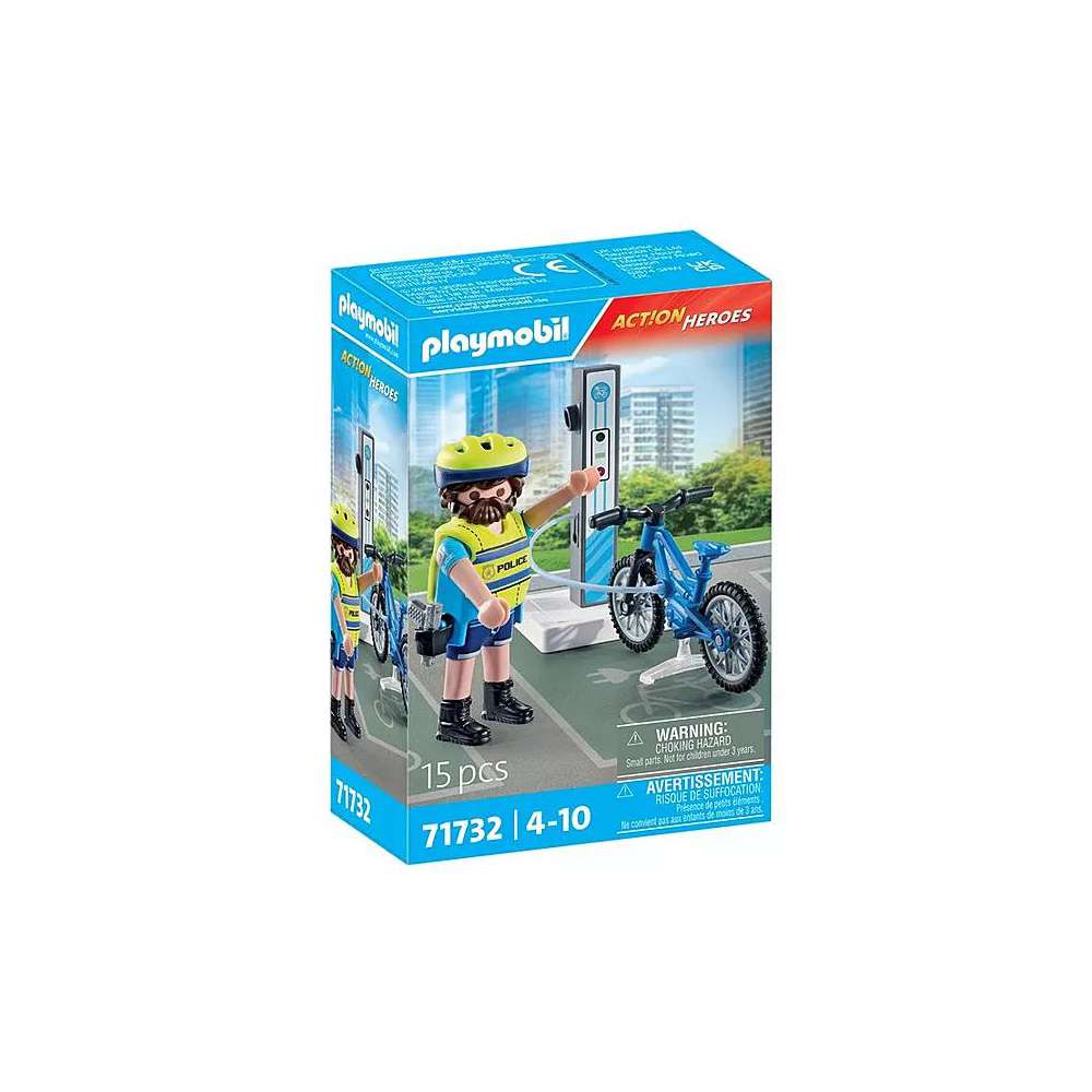 Produktabbildung Playmobil 71732 Polizei Fahrradstreife