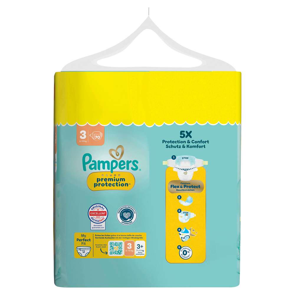 Produktabbildung Pampers Windeln Premium Protection Gr. 3 Midi 6-10kg
