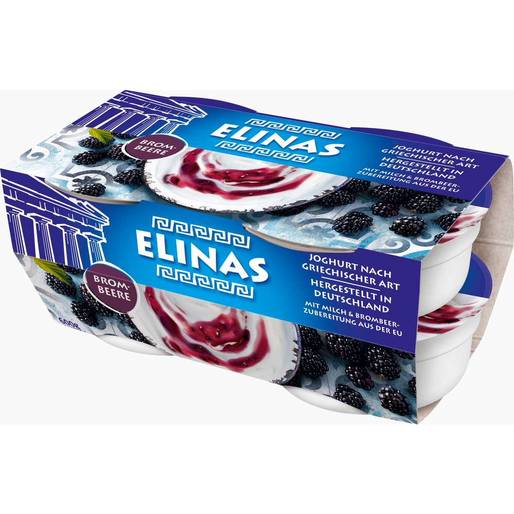 Produktabbildung Elinas Griechischer Joghurt, Brombeer