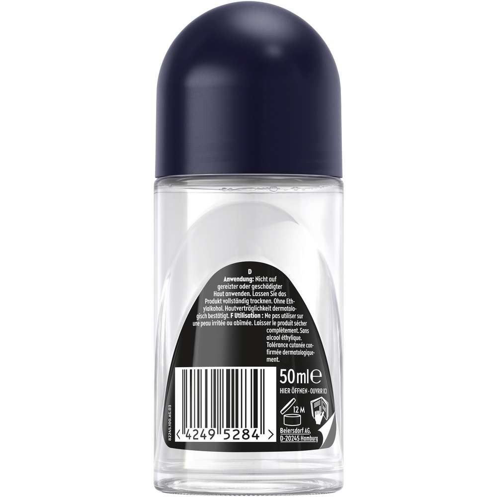 Produktabbildung Nivea Deo Roll-on Men, Black + White