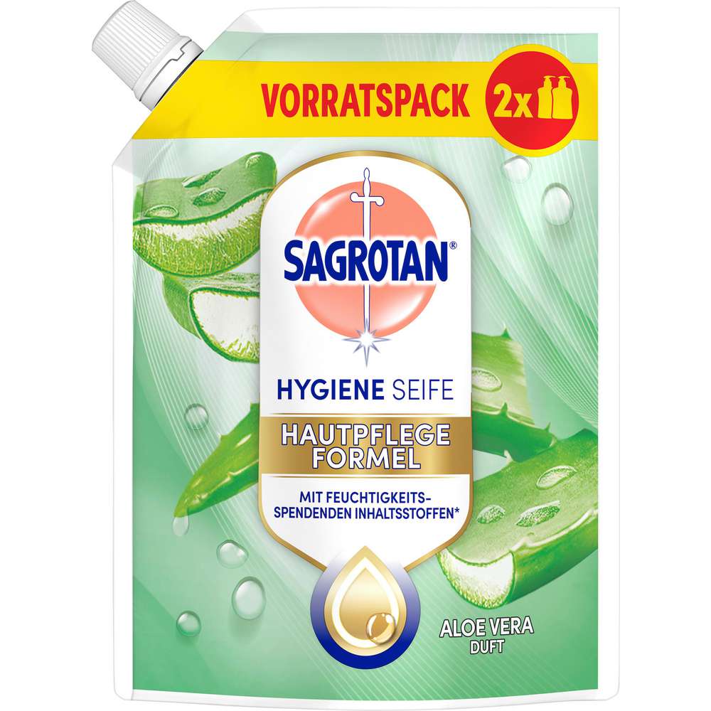 Produktabbildung Sagrotan Handseife Sanft zur Haut, Aloe Vera