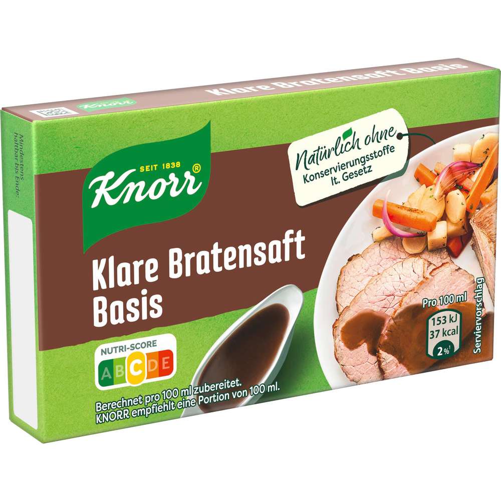 Produktabbildung Knorr Würfel klarer Bratensaft