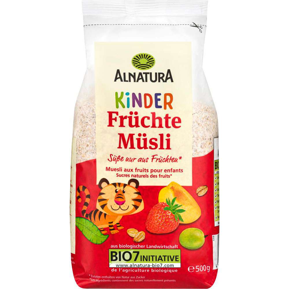 Produktabbildung Alnatura Bio Kinderfrüchtemüsli