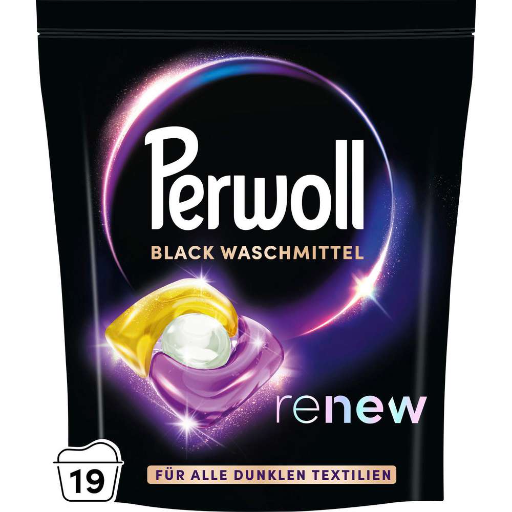 Produktabbildung Perwoll Color-Waschmittel Caps, Renew Black
