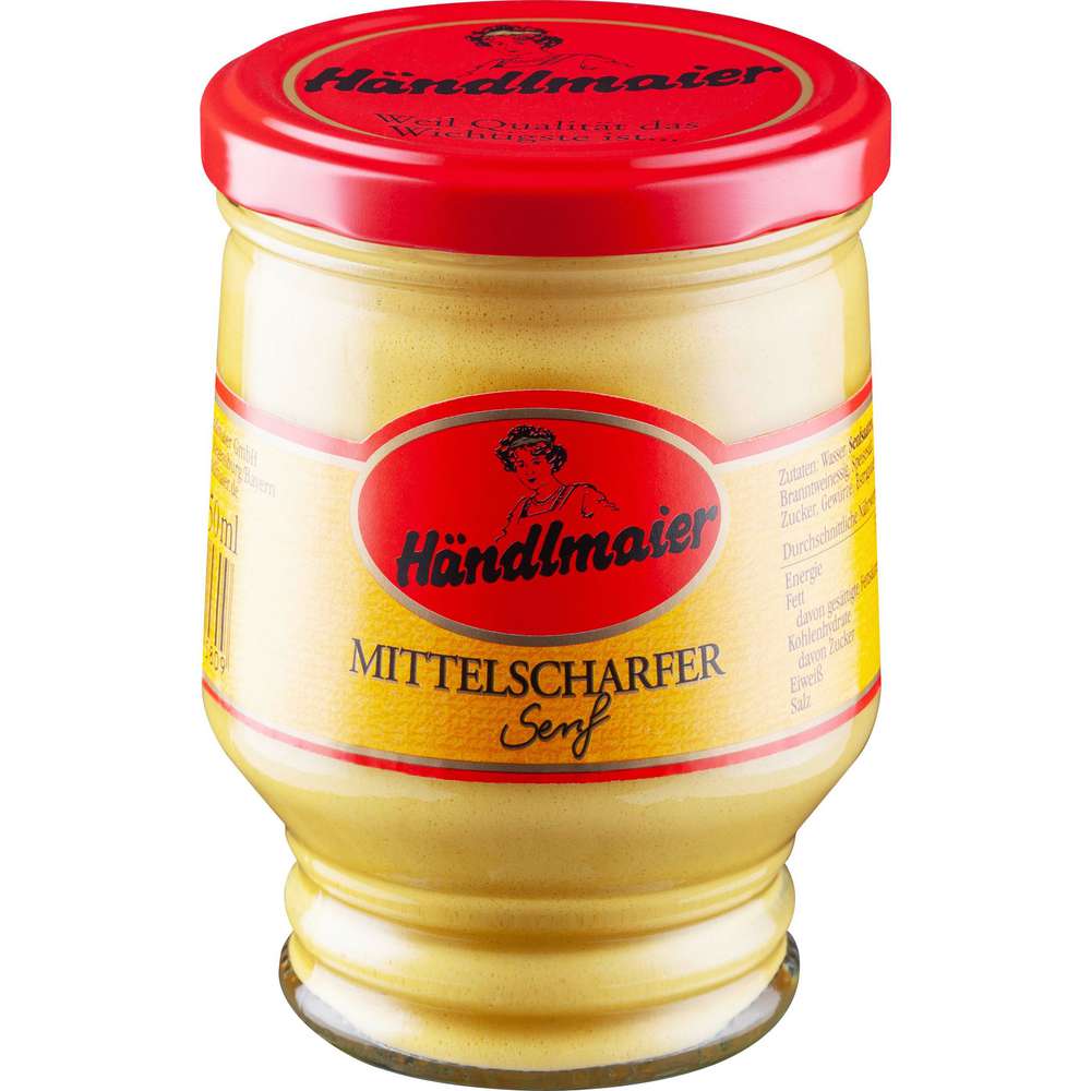 Produktabbildung Händlmaier Senf, mittelscharf