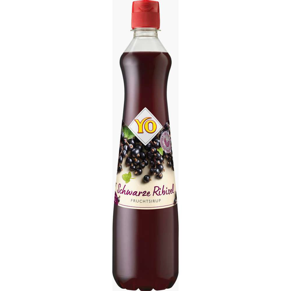 Produktabbildung Yo Sirup, Schwarze Ribisel
