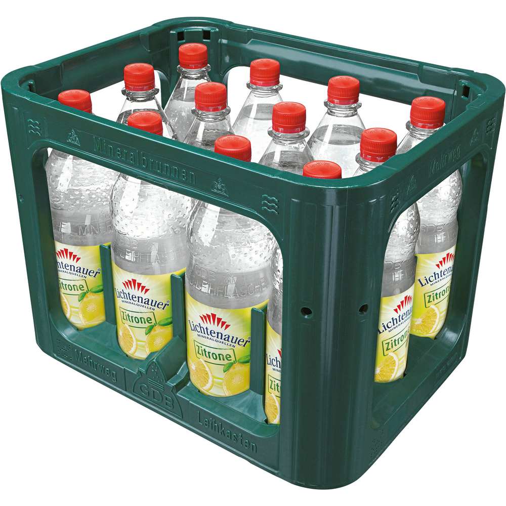 Produktabbildung Lichtenauer Zitronen Limonade (12x 1,000 Liter)