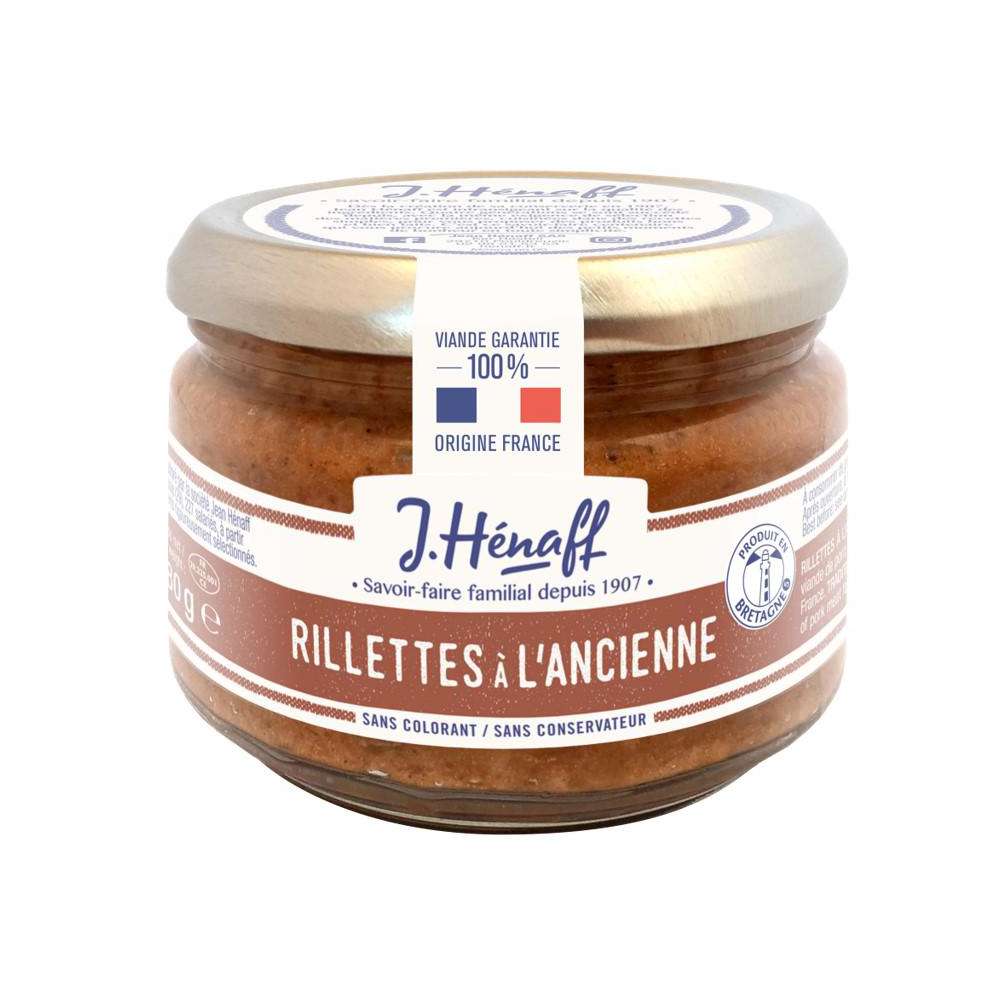 Produktabbildung J. Hénaff Schweinerillette