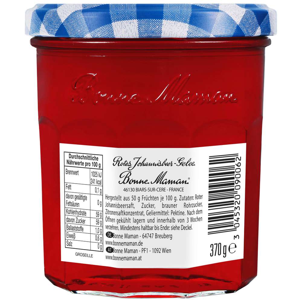 Produktabbildung Bonne Maman Konfitüre Gelee, Rote Johanisbeere
