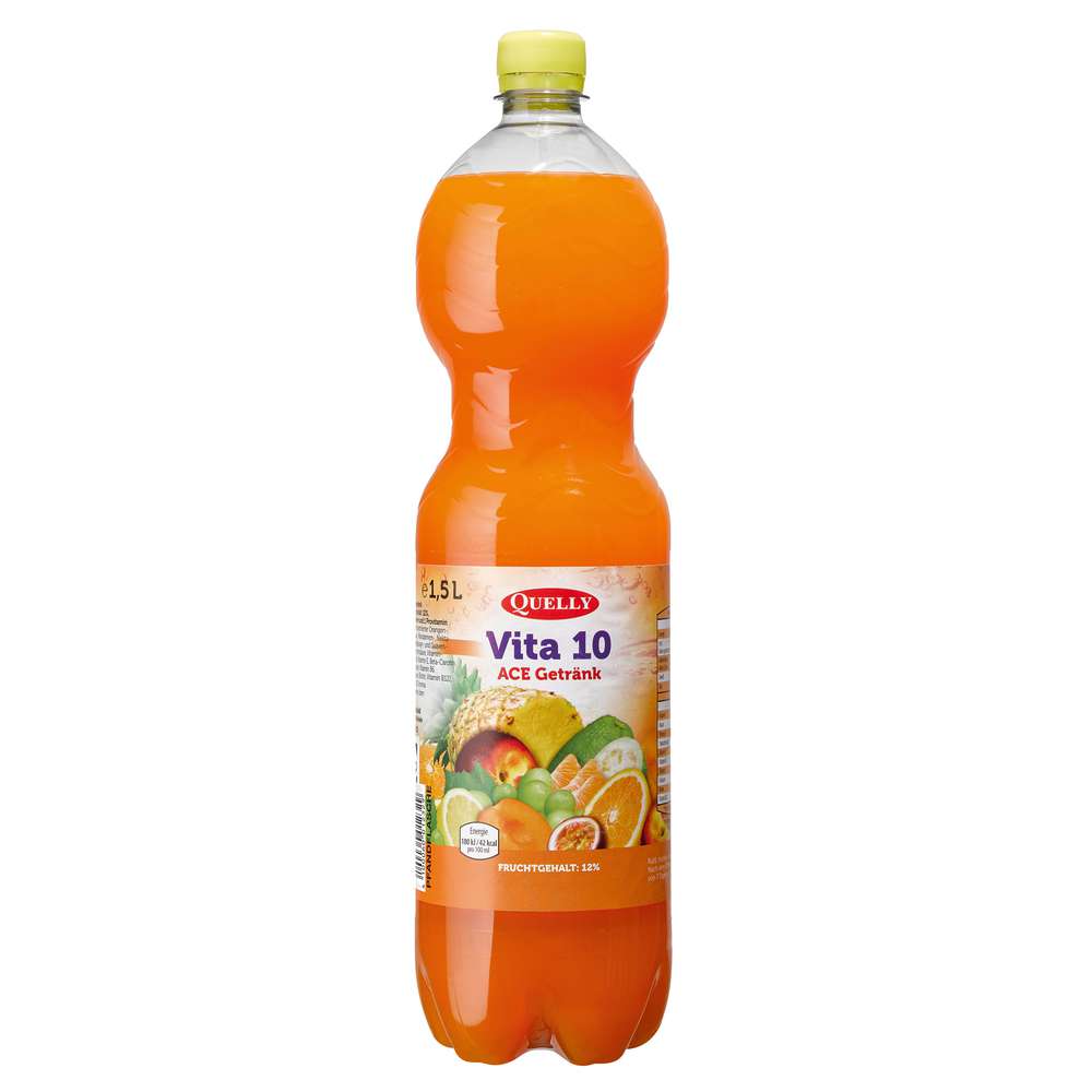 Produktabbildung Quelly Vita 10 ACE Saft