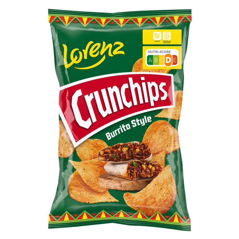 Produktabbildung Lorenz Crunchips, Burrito Style
