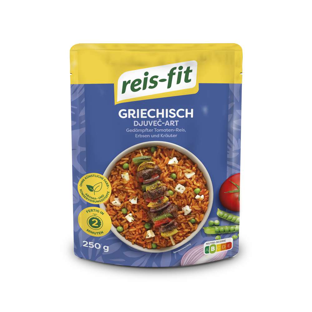 Produktabbildung Reis-Fit Express-Reis, Griechisch