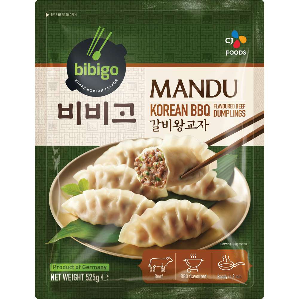 Produktabbildung Bibigo Mandu, Korean BBQ