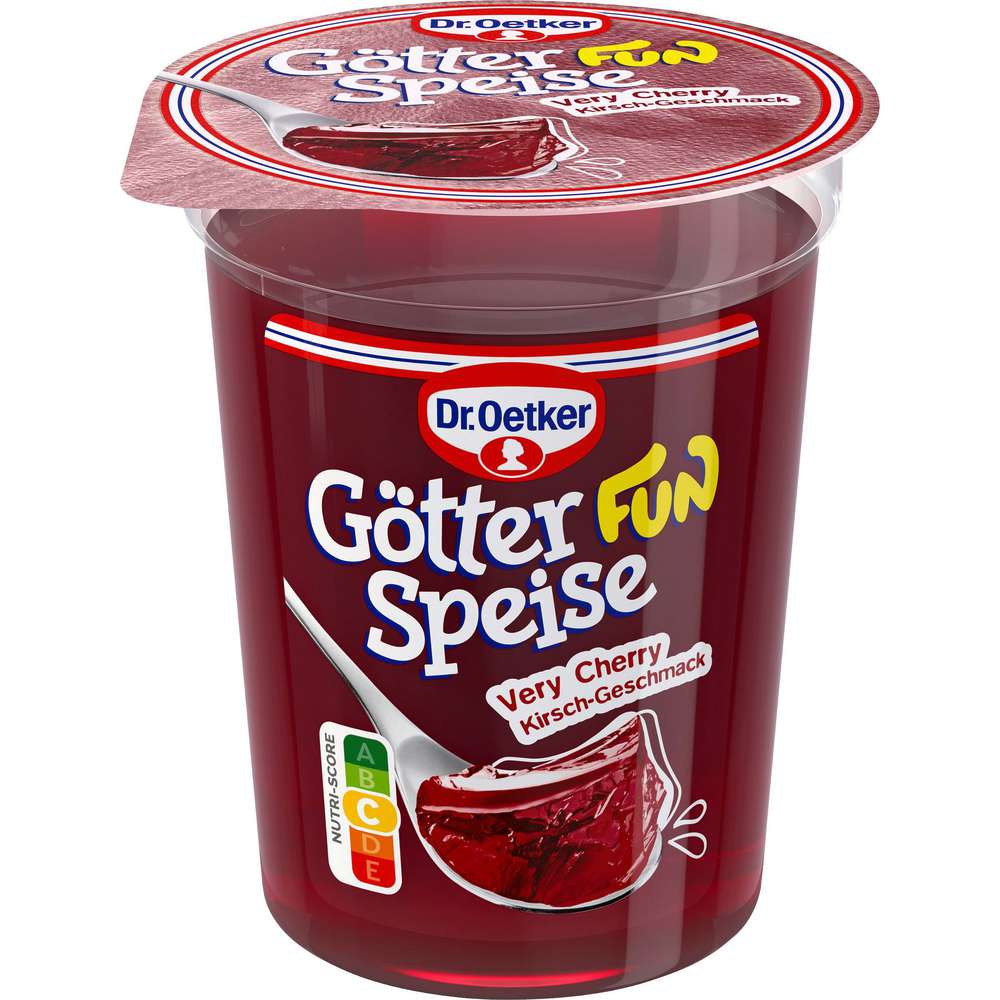 Produktabbildung Dr. Oetker Götterspeise Kirsch-Geschmack