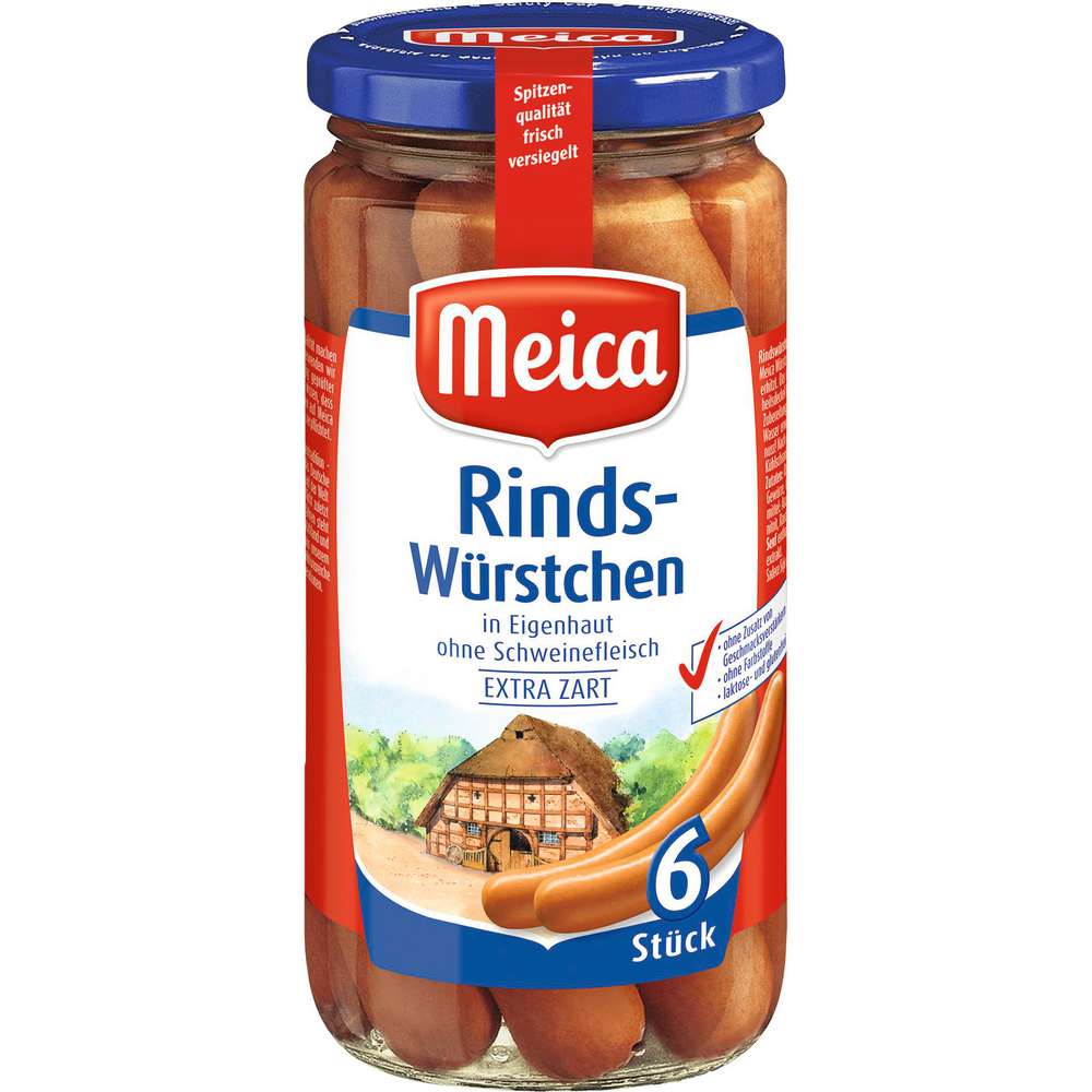 Produktabbildung Meica Rindswürstchen