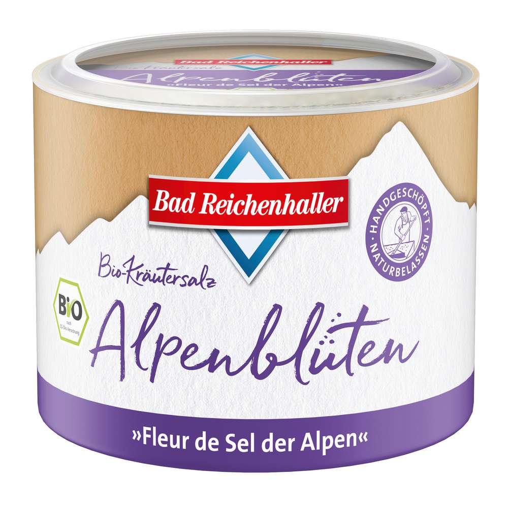 Produktabbildung Bad Reichenhaller Bio Alpenblüte Alpensaline, handgeschöpft