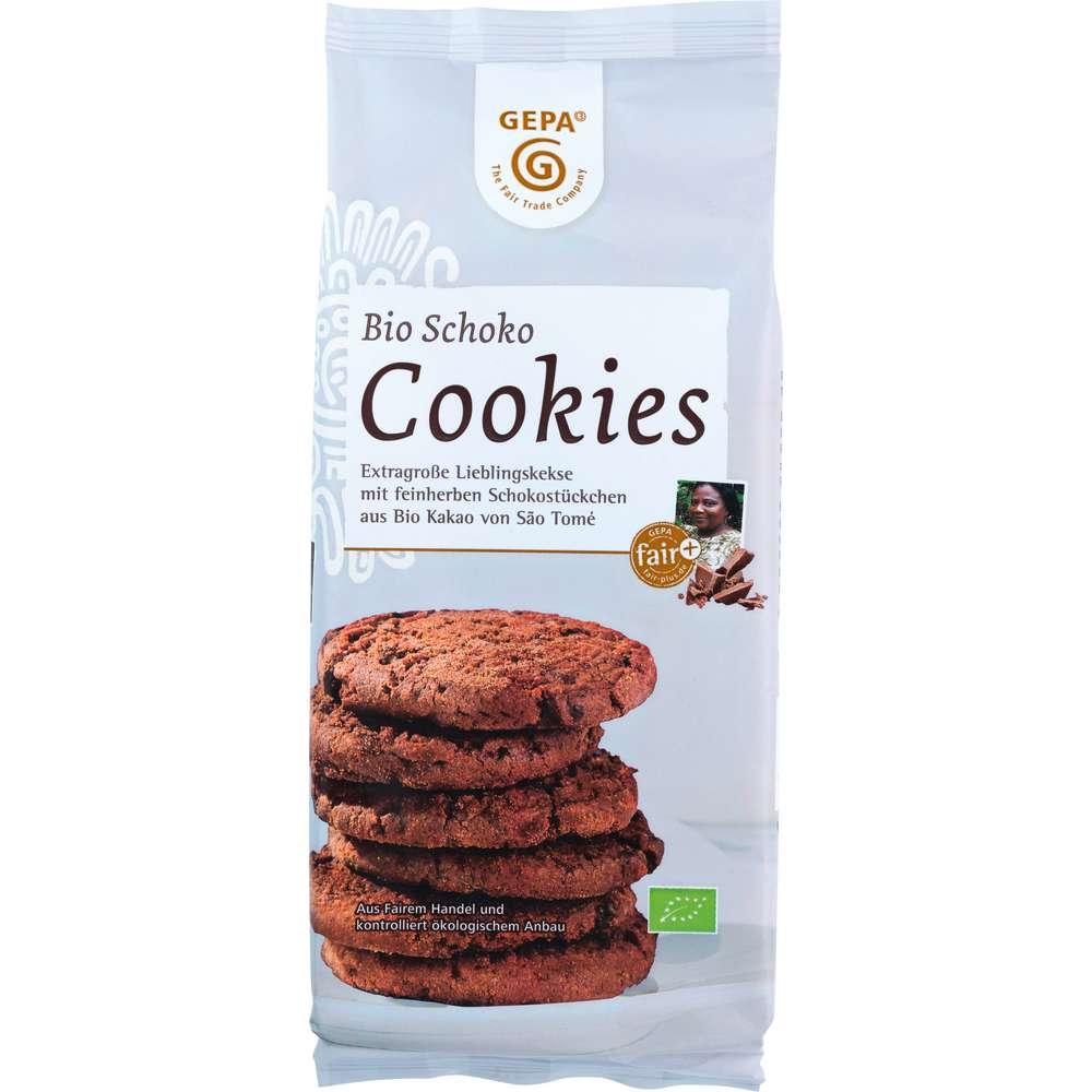 Produktabbildung Gepa Bio Schoko Cookies 150g