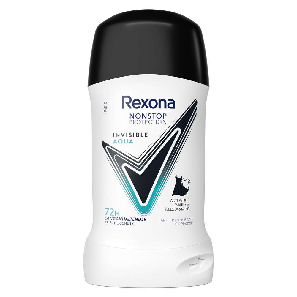 Produktabbildung Rexona Deo-Stick Non Stop Protection, Invisible Aqua