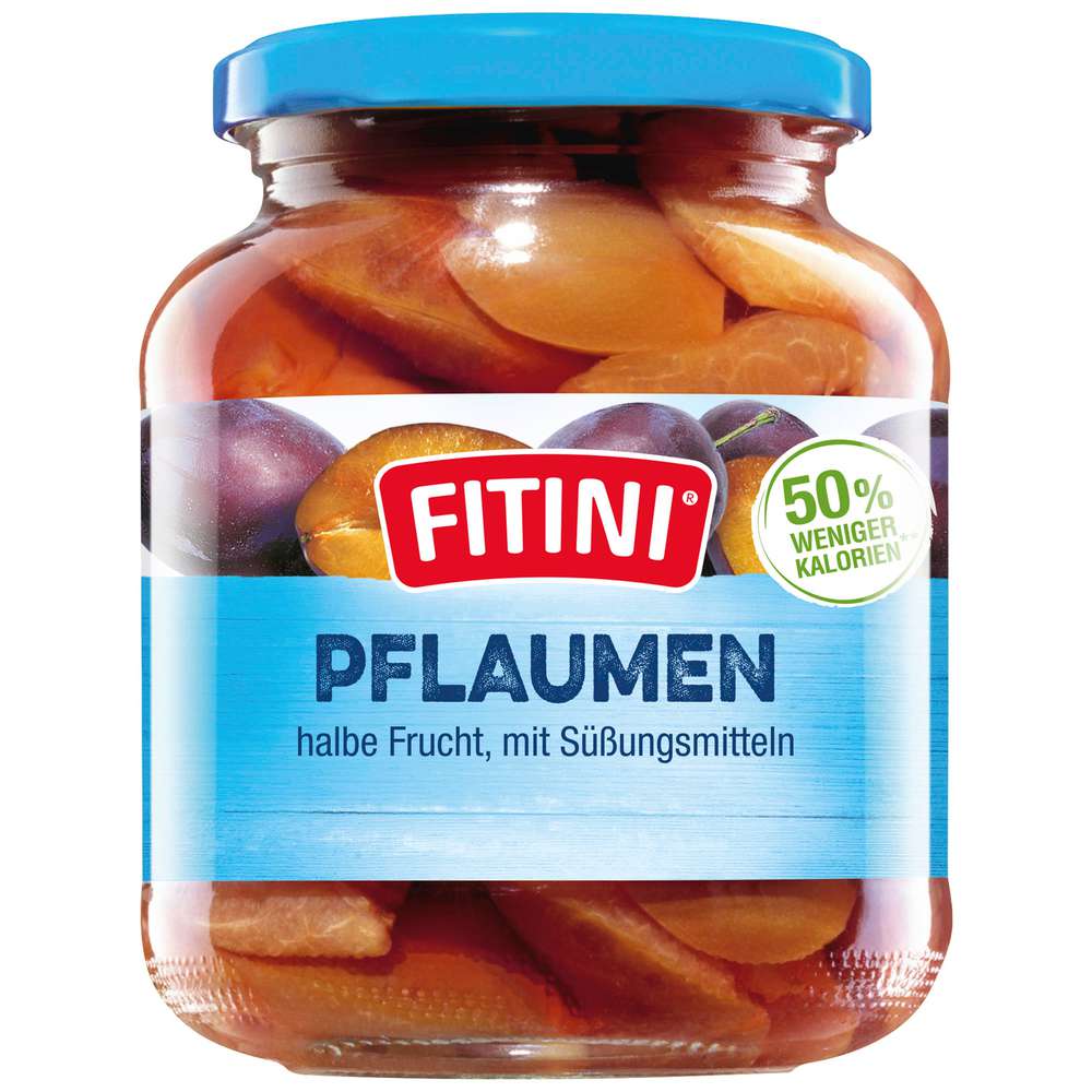 Produktabbildung Fitini Pflaumen, halbe Frucht