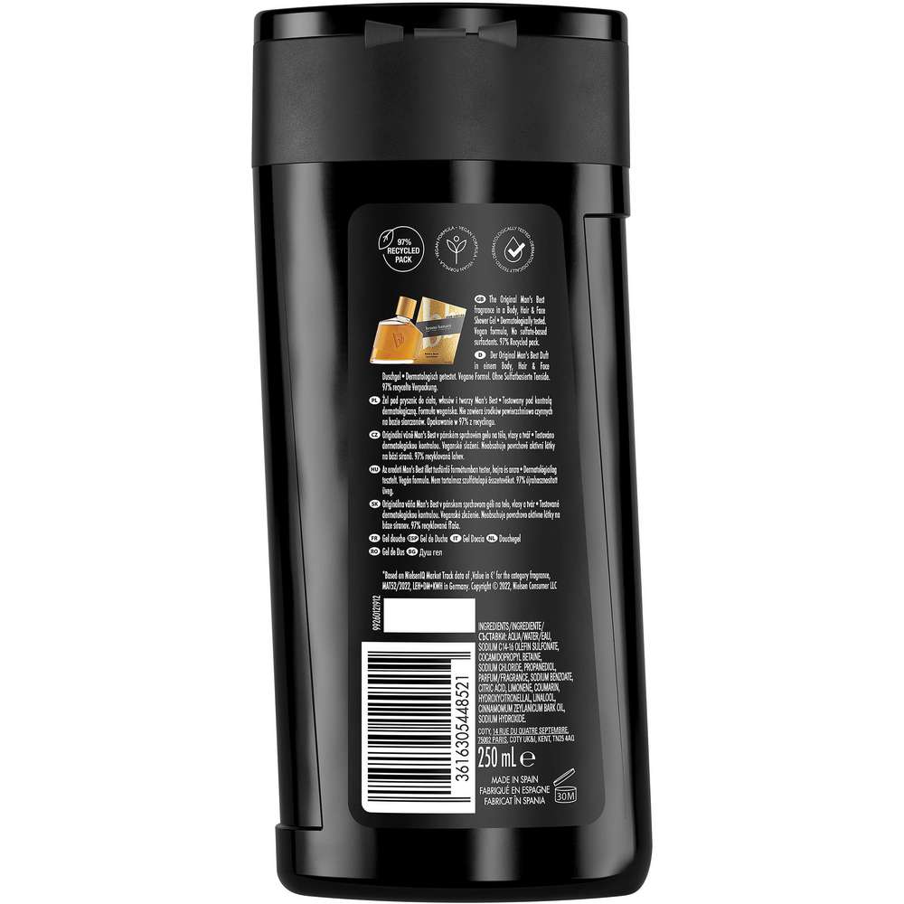 Produktabbildung Bruno Banani Duschgel, Man's Best