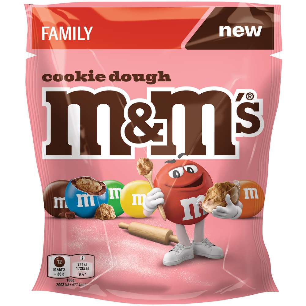 Produktabbildung M&M's Schokolinsen Cookie Dough