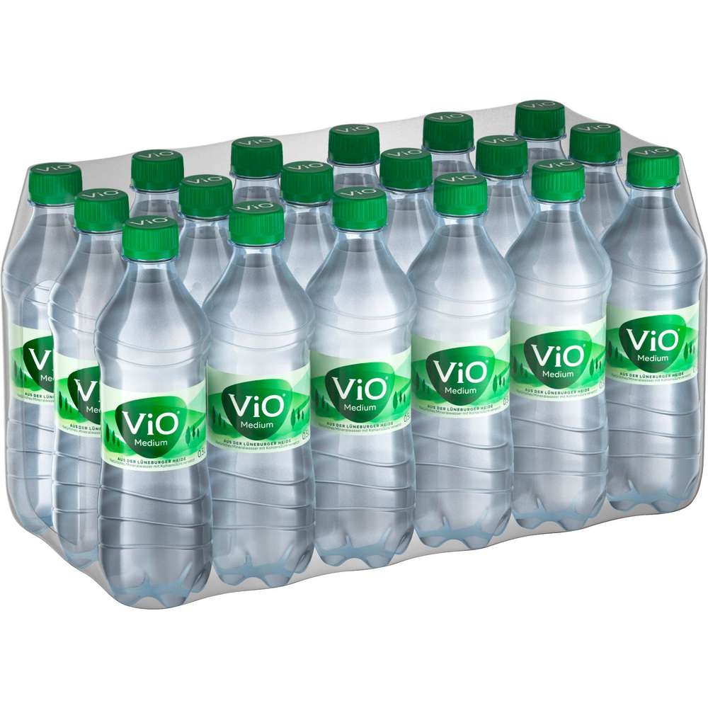 Produktabbildung Vio Mineralwasser, Medium (18x 0,500 Liter)