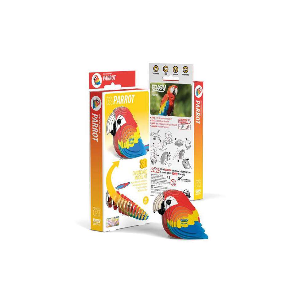 Produktabbildung Carletto 3D Bastelset Papagei