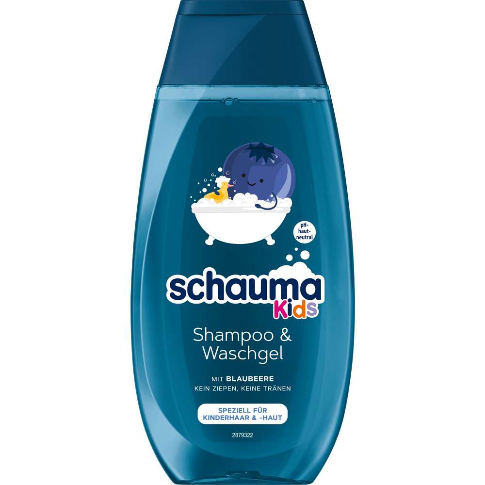 Produktabbildung Schauma Kids Shampoo & Waschgel, Blaubeere