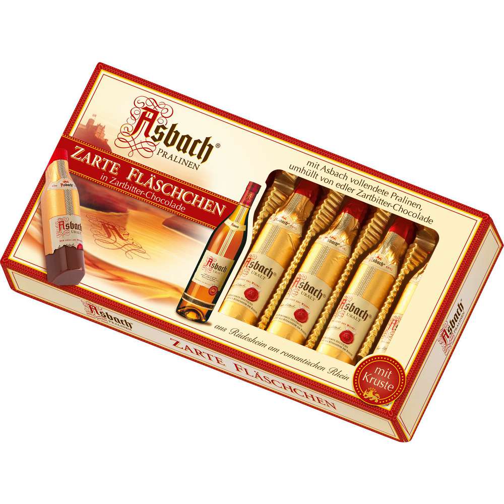 Produktabbildung Asbach Weinbrandfläschchen mit Kruste