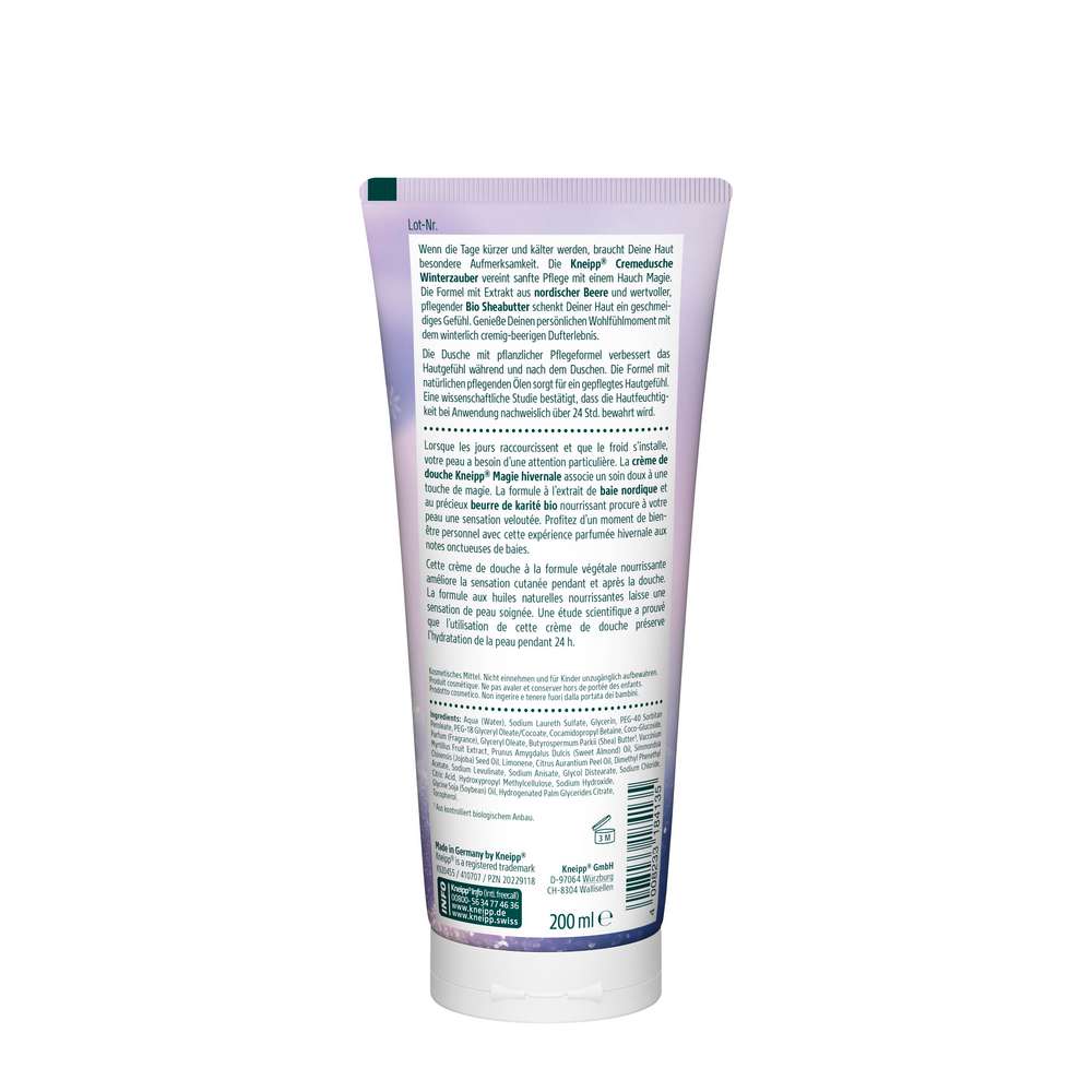 Produktabbildung Kneipp Creme Dusche, Winterzauber