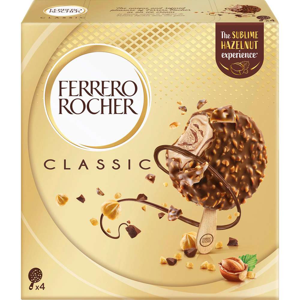 Produktabbildung Ferrero Stiel-Eis, Rocher Classic